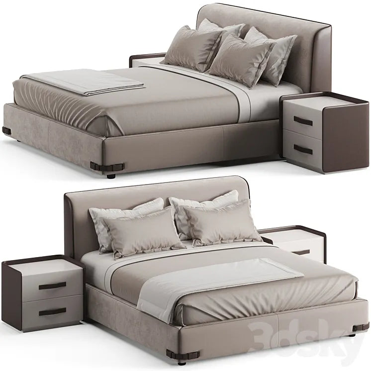 Fendi Casa Soho Bed 3DSMAX Model