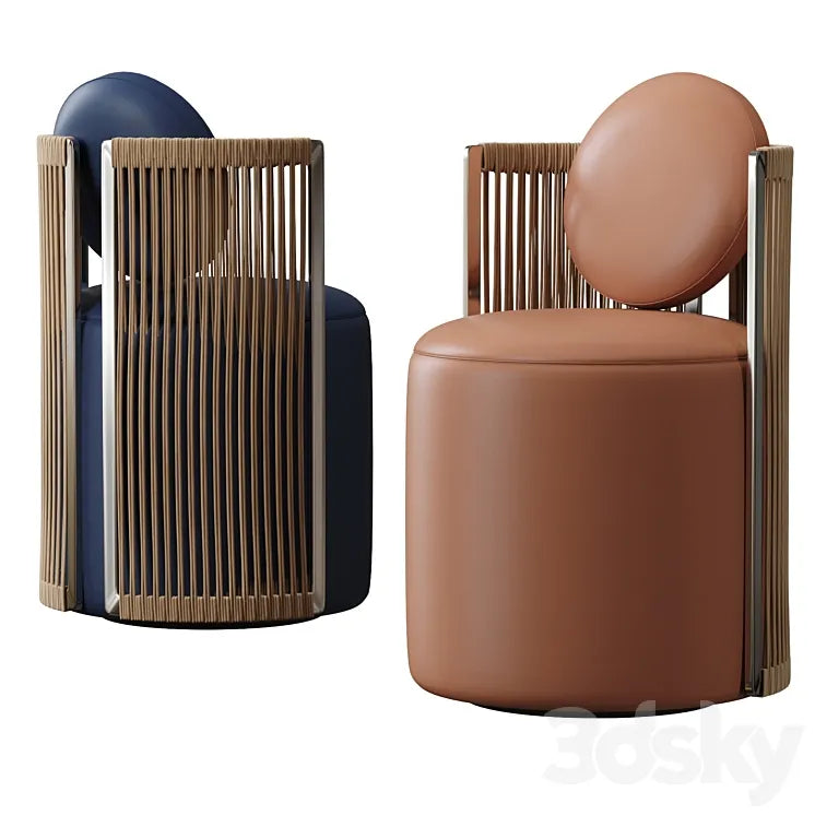 Fendi Casa Thea Armchair 3DSMAX Model