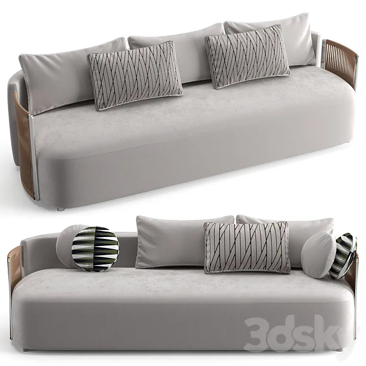 Fendi Casa Thea sofa 3DSMAX Model