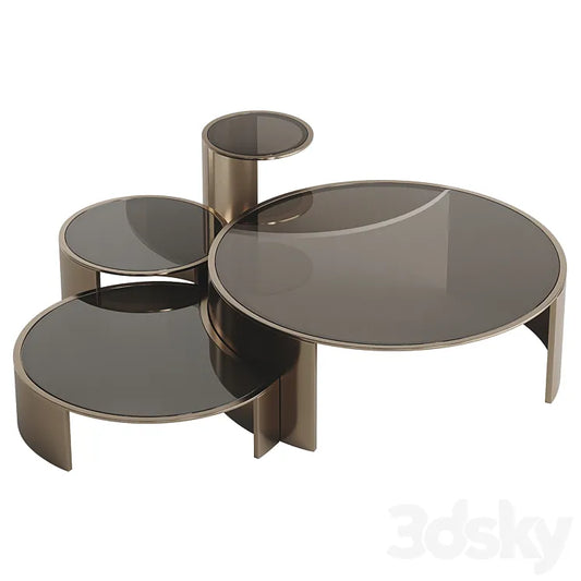 FENDI CONSTELLATION LITE COFFEE TABLE 3DSMAX Model