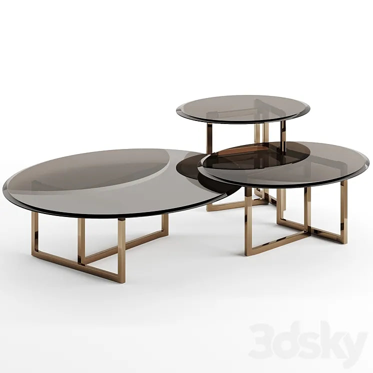 Fendi Ford Glass Table 3DSMAX Model