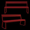 Fermob - Bench Bellevie with backrest 3ds Max