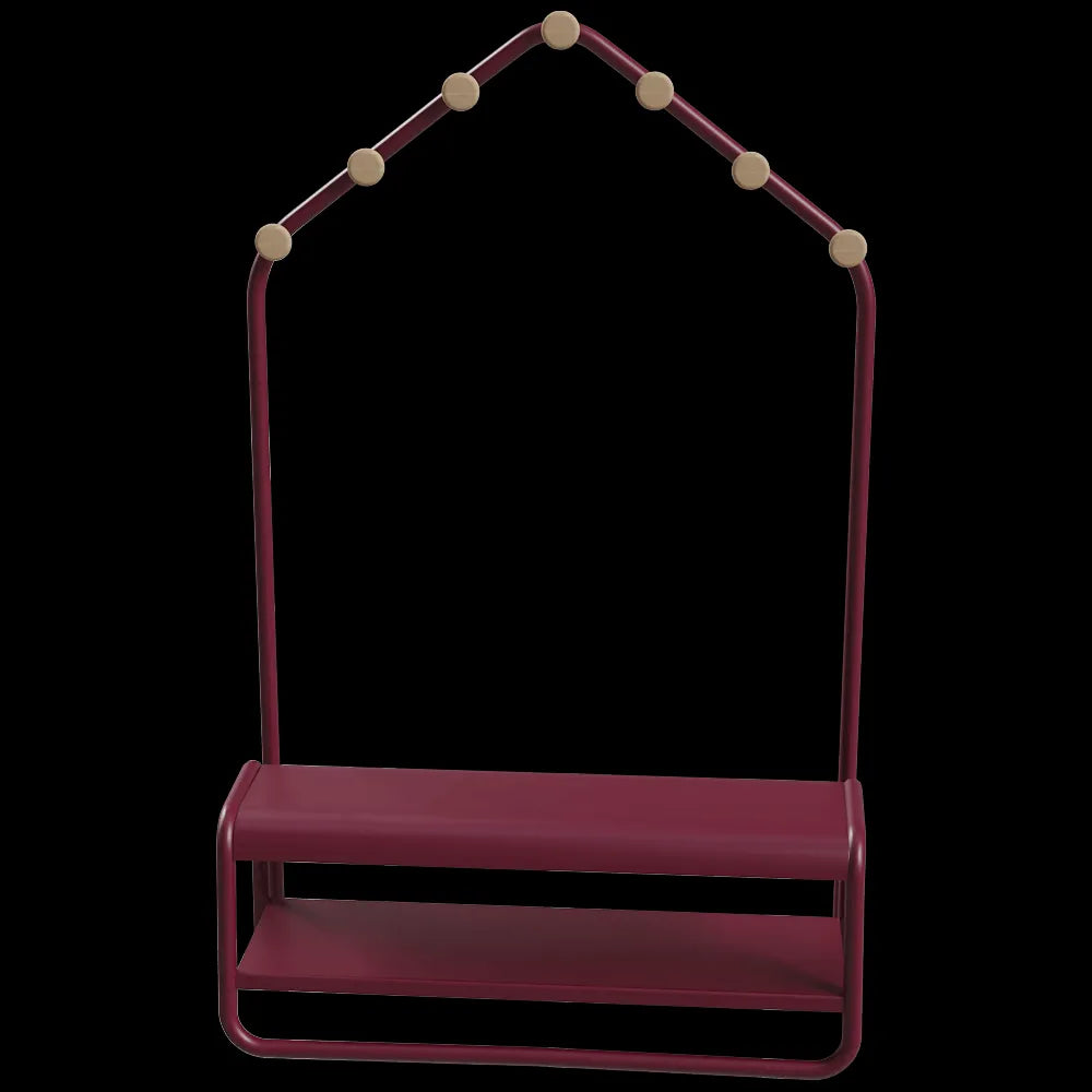 Fermob - Bench Cloakroom Funambule 3ds Max