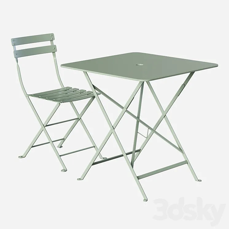 Fermob bistro set 3DSMAX Model