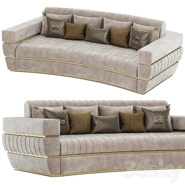 Fertini Casa Luxury Signature Sofa 3DSMAX Model