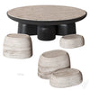 FIFIH coffee table Travertine HOMMÉS 3DSMAX Model