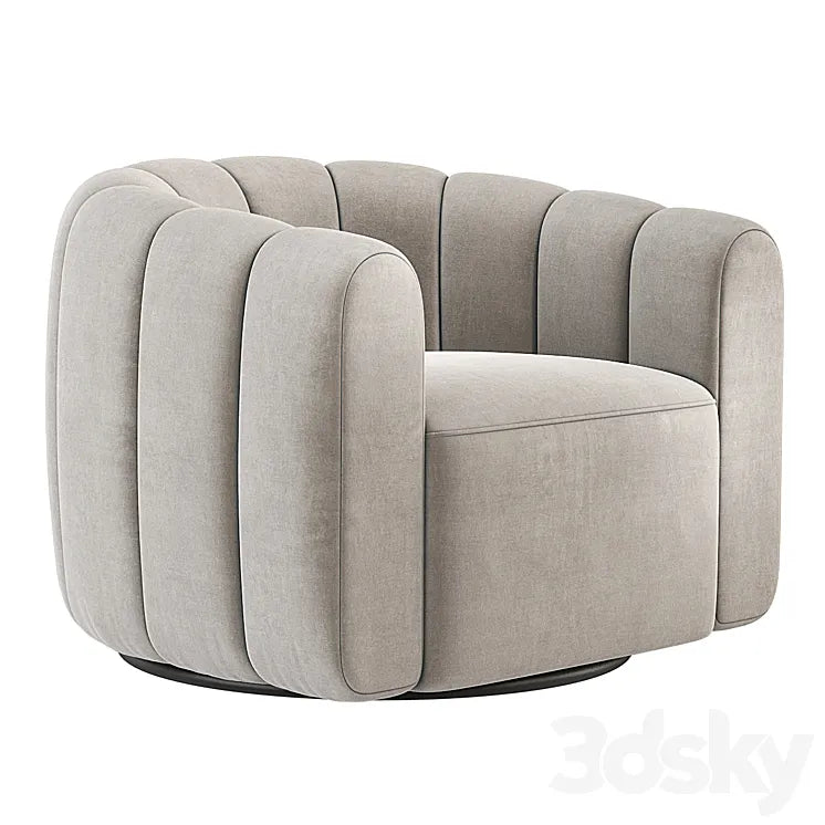 Fitz Russet Chair CB2 3DSMAX Model