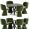 FLAIR O' chair and Marble table 3DSMAX Model