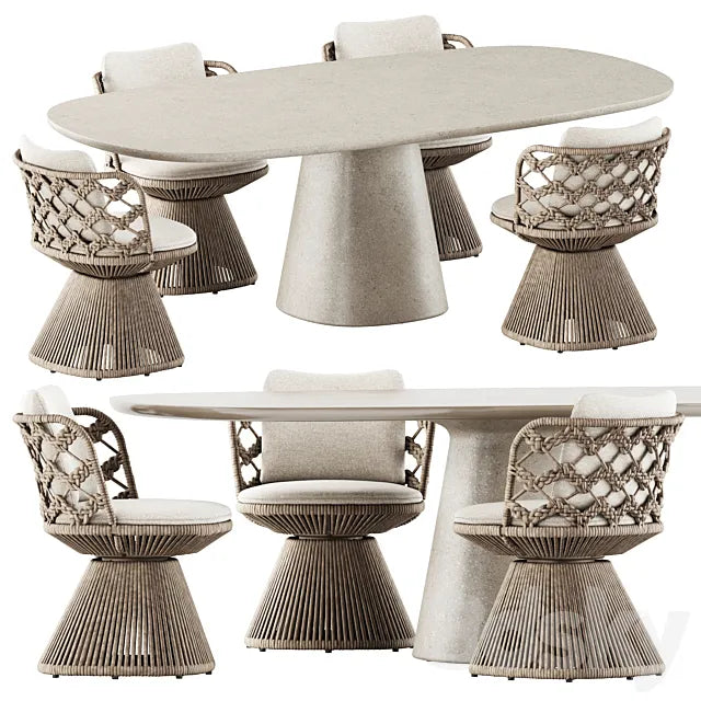 Flair O' Outdoor chair and Allure O' Outdoor by Bebitalia 3ds Max