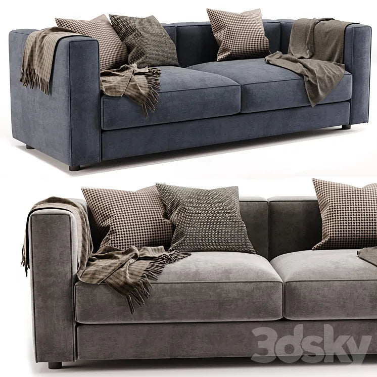 Flexform Ettore 2 seater Sofa 3DSMAX Model
