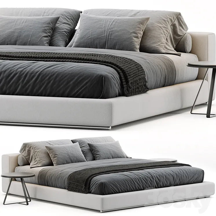 Flexform Groundpiece Bed 3DSMAX Model