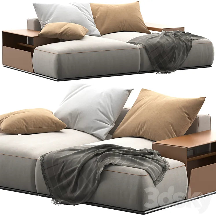 flexform perry sofa 293D5 3DSMAX Model