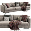 Flexform Sofa MAGNUM 3dsMax Model