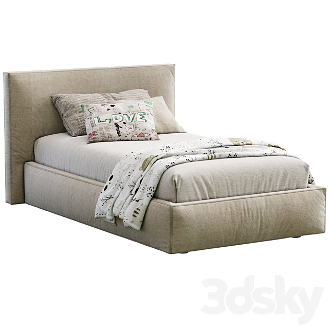 Flexteam Miller Single Bed 3ds Max
