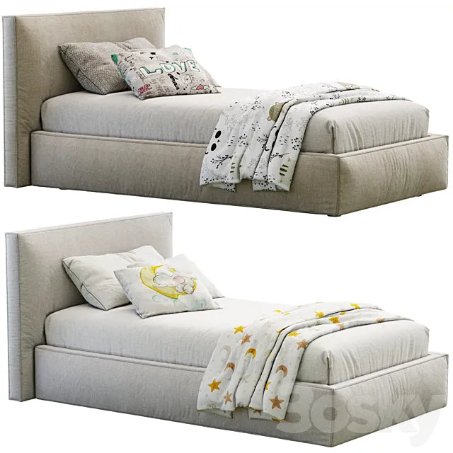 Flexteam Miller Single Bed 3ds Max