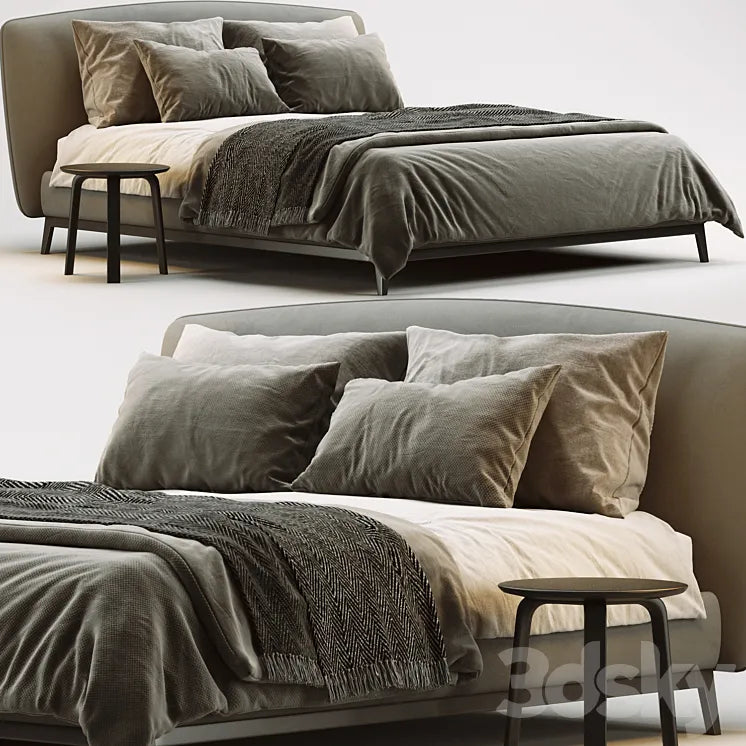 Flou olivier bed 3DSMAX Model