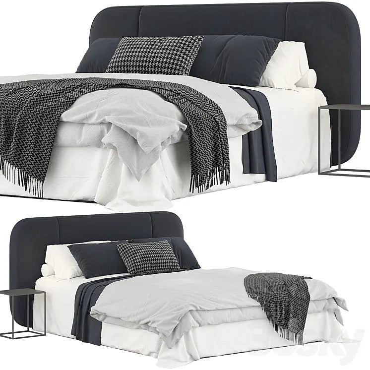 Flou olivier bed 3DSMAX Model