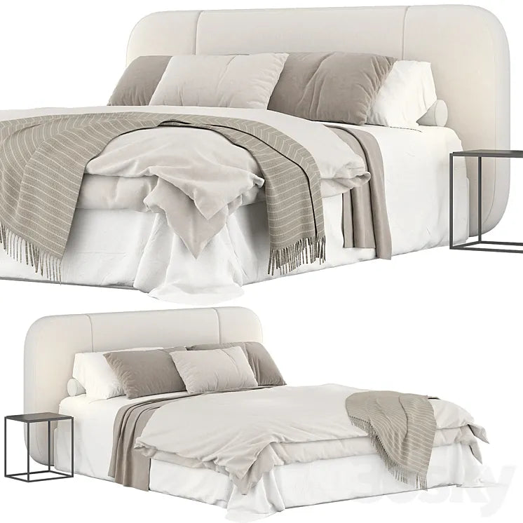 Flou olivier bed 3DSMAX Model