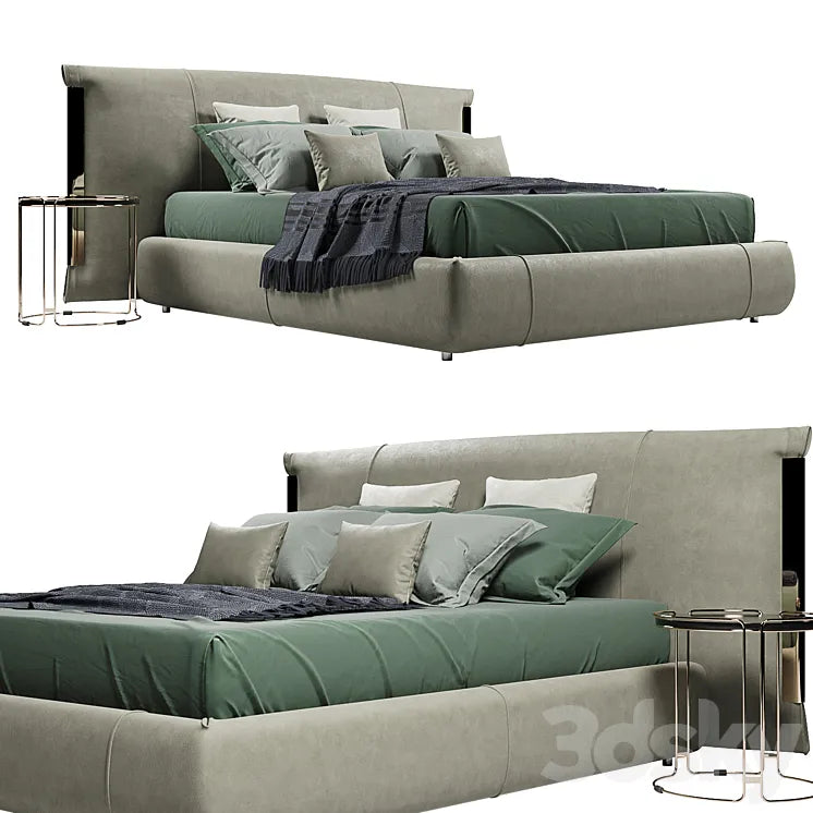 Flou_Amal Double Bed _V1 3DSMAX Model