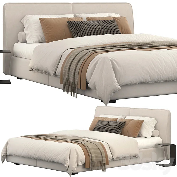 Fluo Markurio bed 3DSMAX Model