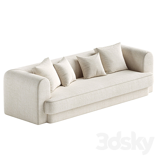 Form Camel Performance Velvet Sofa 3ds Max