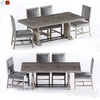 Fort Extending Dining Table 3DSMAX Model