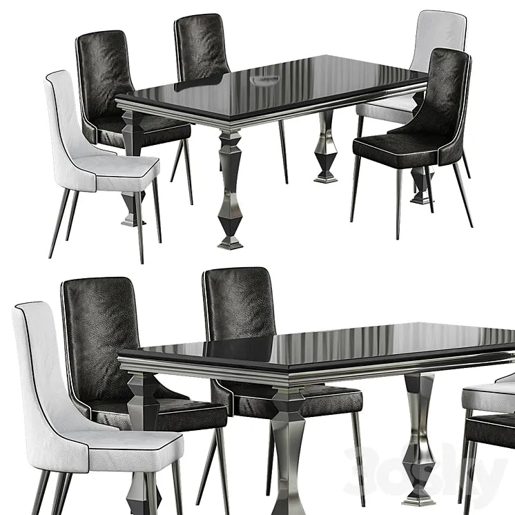 Foshan Furniture Dining Room 3DSMAX Model
