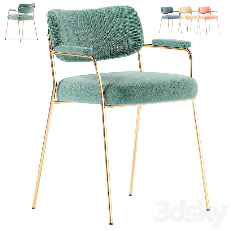 Fotel JOLIEN Chair 3DSMAX Model