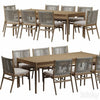 Four Hands Rosen Outdoor Dining Table set 3dsMax Model