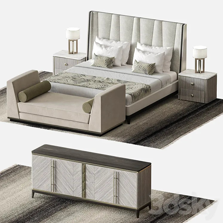 Frato nantes bed 3DSMAX Model