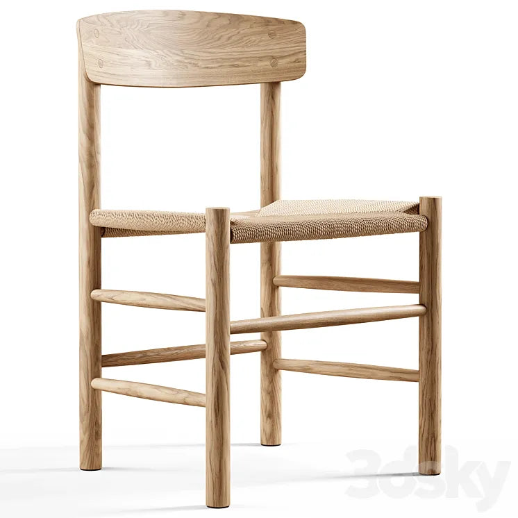Fredericia - J39 Mogensen Chair 3DSMAX Model