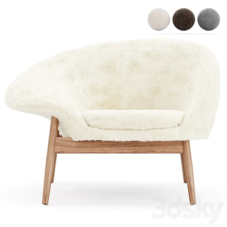 Fried Egg Armchair by Warm Nordic 3DSMAX Model