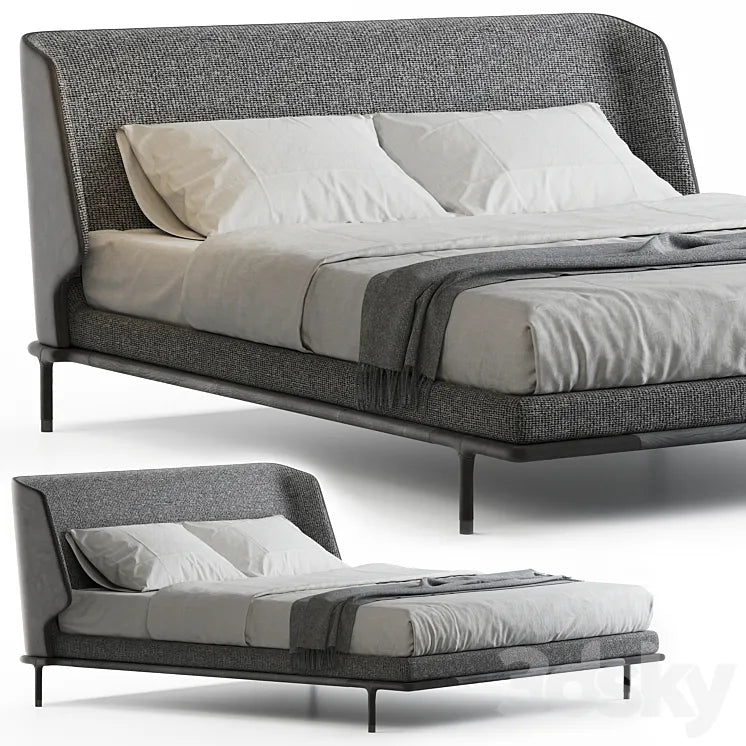 Frigerio Salotti Alfred Bed 3DSMAX Model