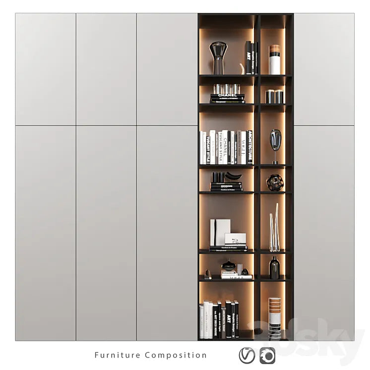 Furniture composition | 159 3DSMAX Model