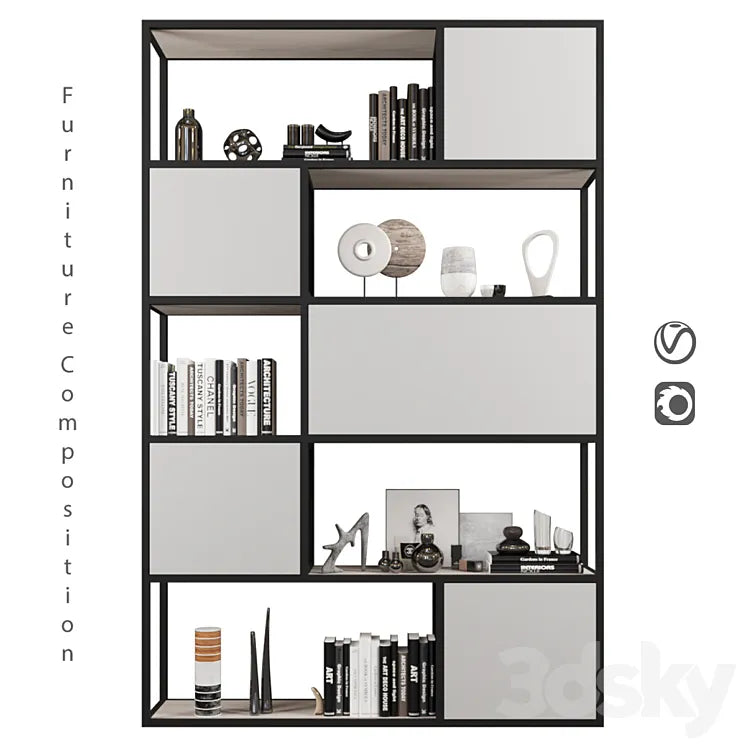 Furniture composition | 233 3DSMAX Model