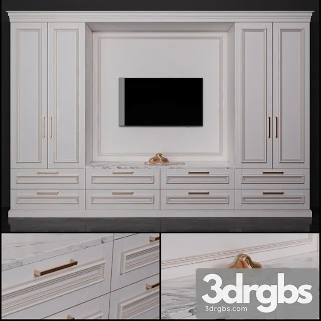 Furniture composition 3D Model Free