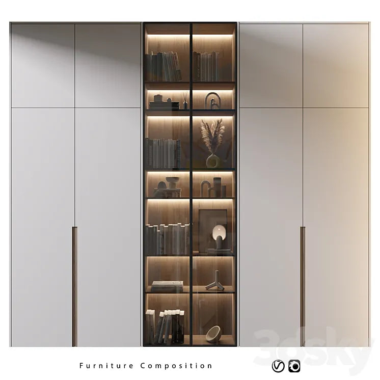 Furniture composition | 475 3DSMAX Model