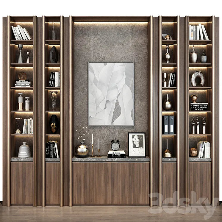 Furniture composition 537 3DSMAX Model