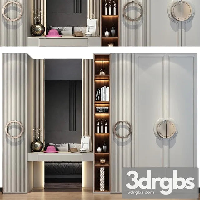 Furniture Composition 549 3D Model Free
