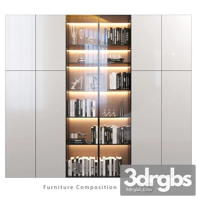Furniture Composition 79 3D Model Free