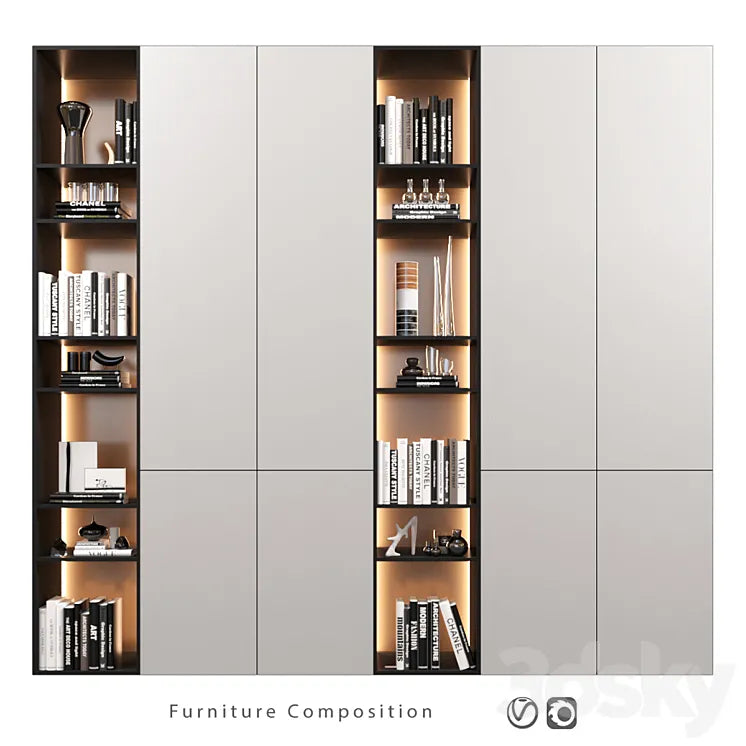 Furniture Composition | 86 3DSMAX Model