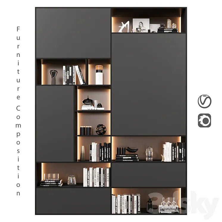 Furniture composition | 99 3DSMAX Model