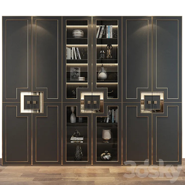 Furniture composition GHS-2356 3DSMAX Model