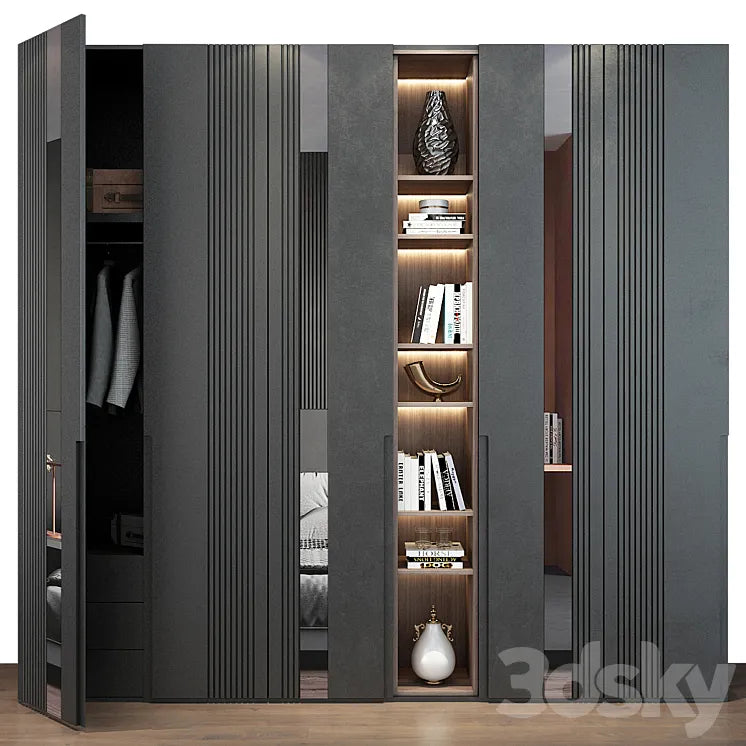 Furniture composition set 112 3DSMAX Model
