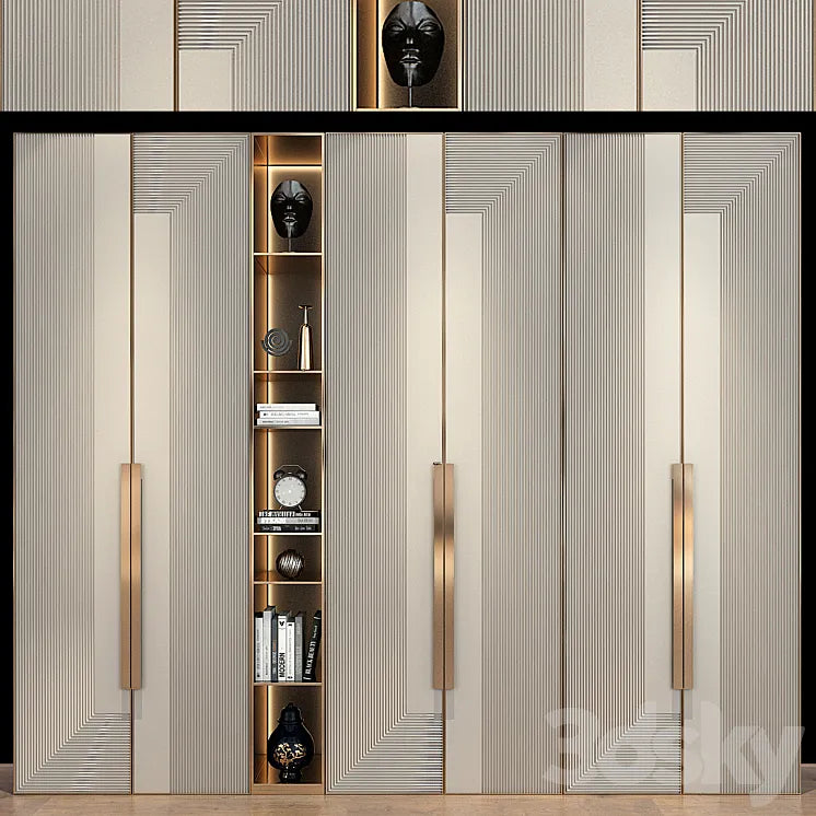 Furniture composition set 244 3DSMAX Model