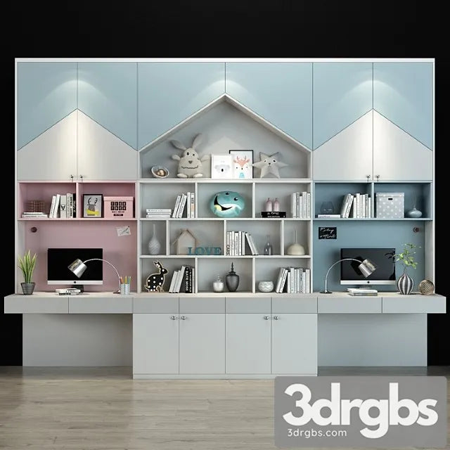 Furniture For A Children 0146 3D Model Free