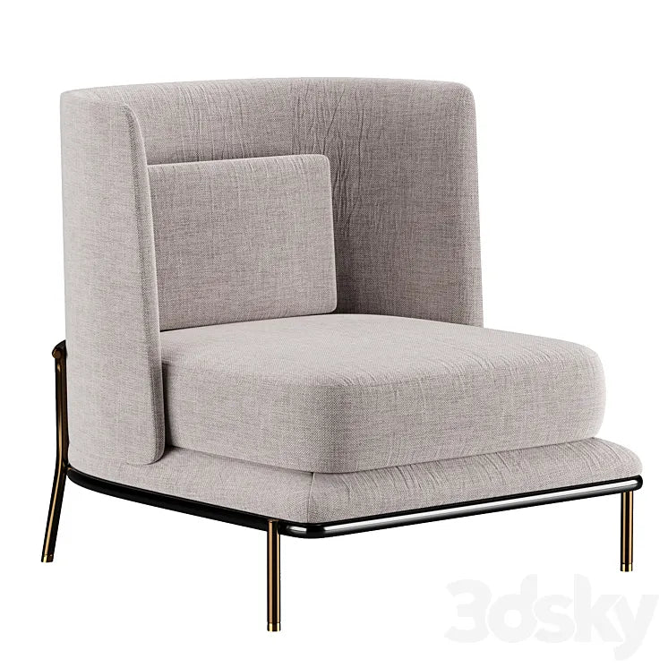 Gae Armchair by Aster 3DSMAX Model