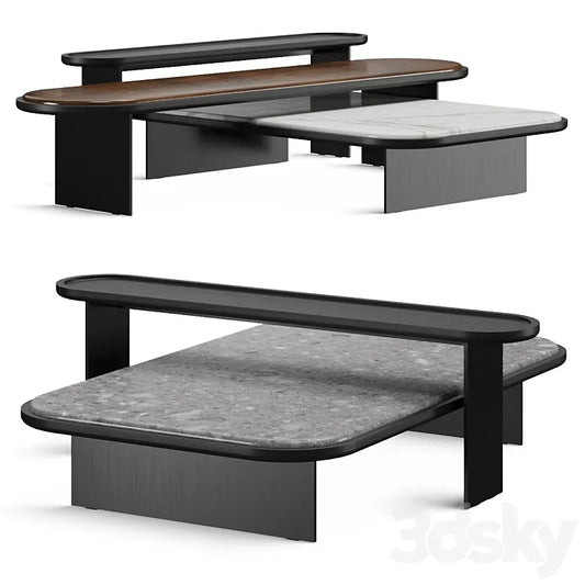 Gallotti & Radice Sensei Coffee Tables 3DSMAX Model