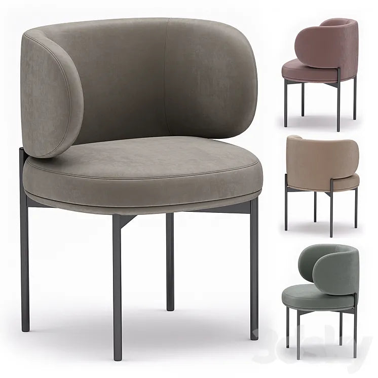 Gallotti&Radice Akiko Chair 3DSMAX Model