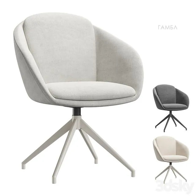 Gamble chair 3dsMax Model